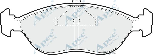 APEC BRAKING Jarrupala, levyjarru PAD832